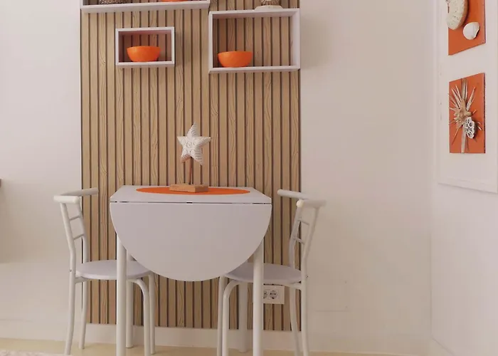 Moderno Estudio Vista Mar Playa De Americas 美洲海滩